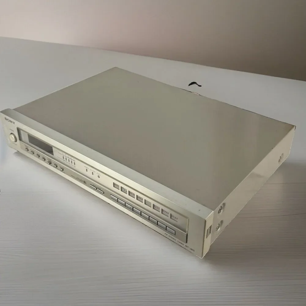Sony ST-J60 Vintage Stereo FM Tuner Quartz Lock Digital Radio Component Tested